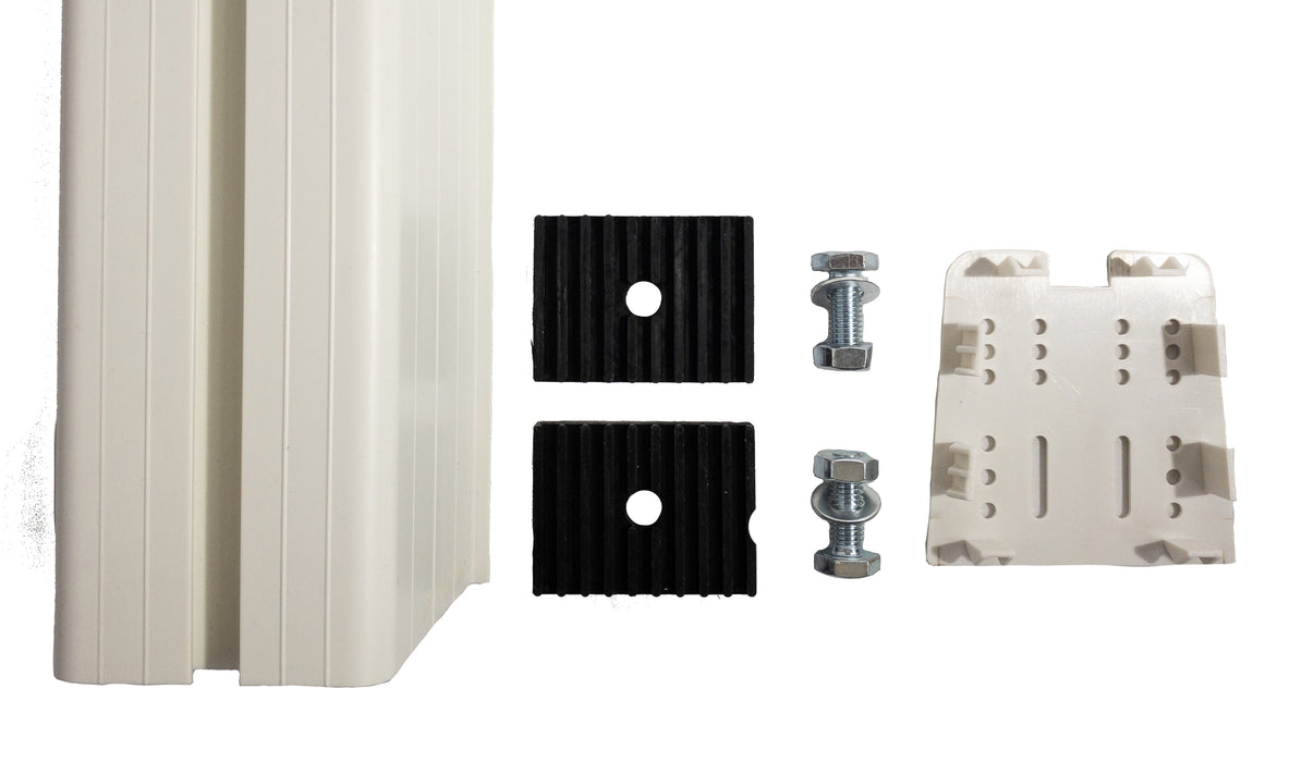 Pvc Lead Condensor PVC CONDENSER MOUNTING BLOCK PAIR 450MM — FA Australia